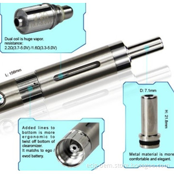 Bvc Bottom Coil Clearomizer Evod 2s From Ressar Brand